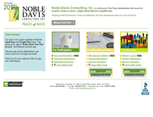 Tablet Screenshot of nobledavis.com